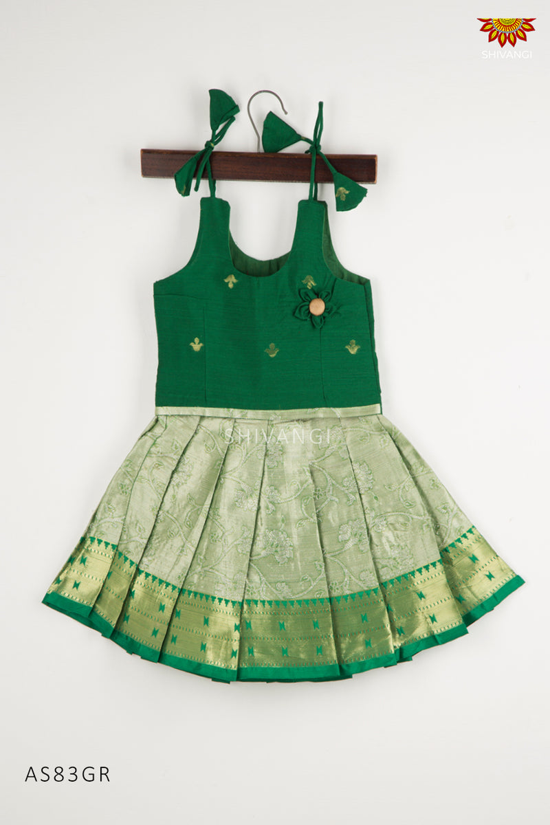 Pattu pavadai designs on sale babies