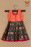 Black Baby Girls Frock For 1 Year