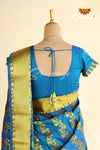 Blue Art Silk Half Saree | Langa Lavani For Girls!!!