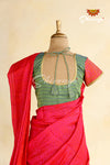 Green Yendhra Half Saree | Langa Lavani For Girls!!!