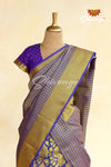 Blue Art Silk Half Saree | Langa Lavani Designs For Girls