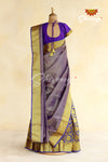 Blue Art Silk Half Saree | Langa Lavani Designs For Girls