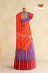 Yendhra Half Saree Lavender | Langa Lavani For Girls!!!