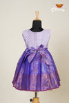 Girls Magenta Purple Rose Frock !!!