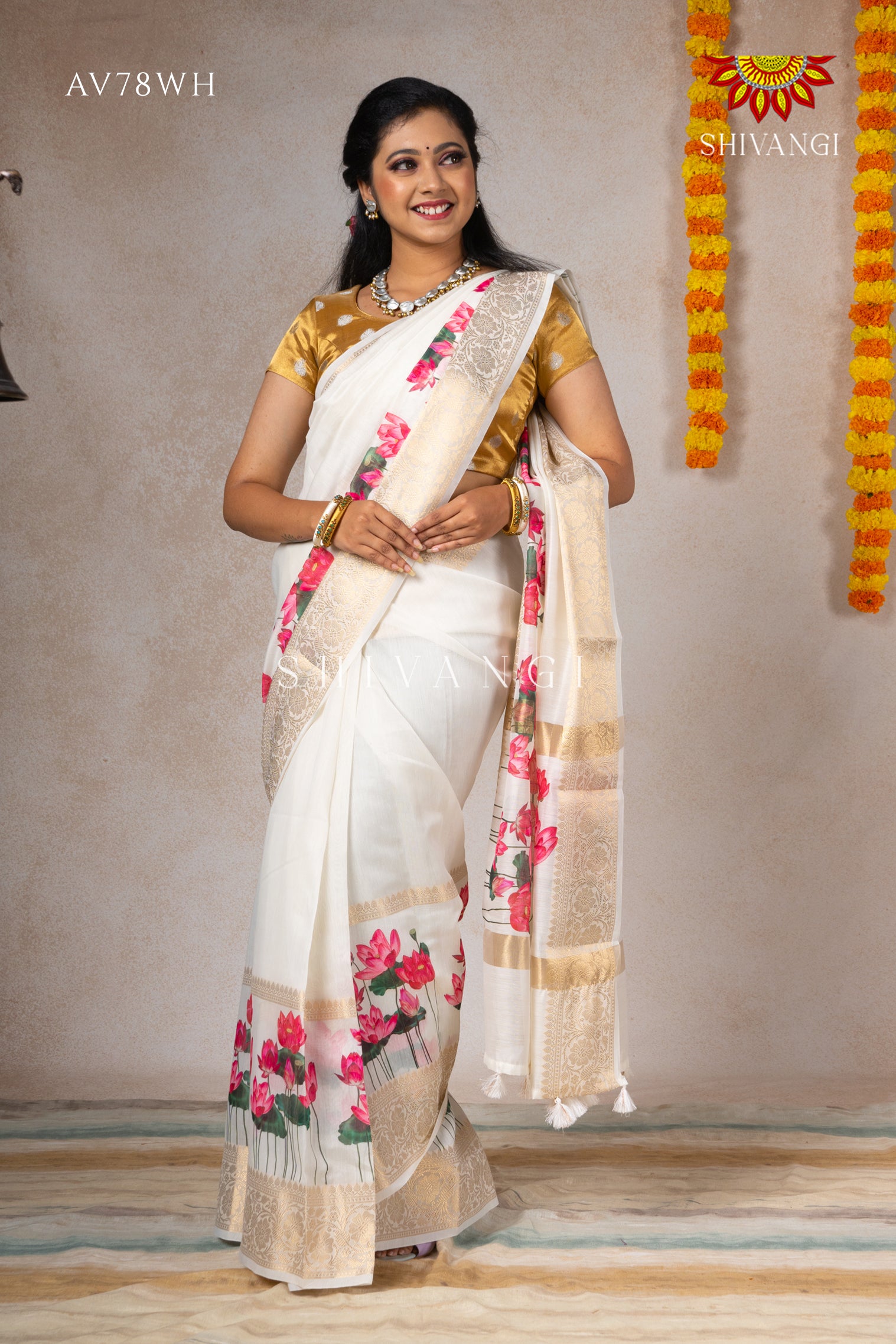 Amazing ways to add oomph to your Kerala Sarees on Onam…and beyond! | saree.com  by Asopalav