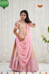 Festive Collection - Pink Mango Scarlet Lehenga !!!