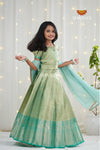 Festive Collection - Green Mango Scarlet Lehenga !!!