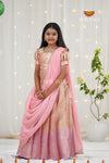 Festive Collection - Pink Mango Scarlet Lehenga !!!