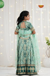 Festive Collection - Teal Green Lantana Lehenga !!!