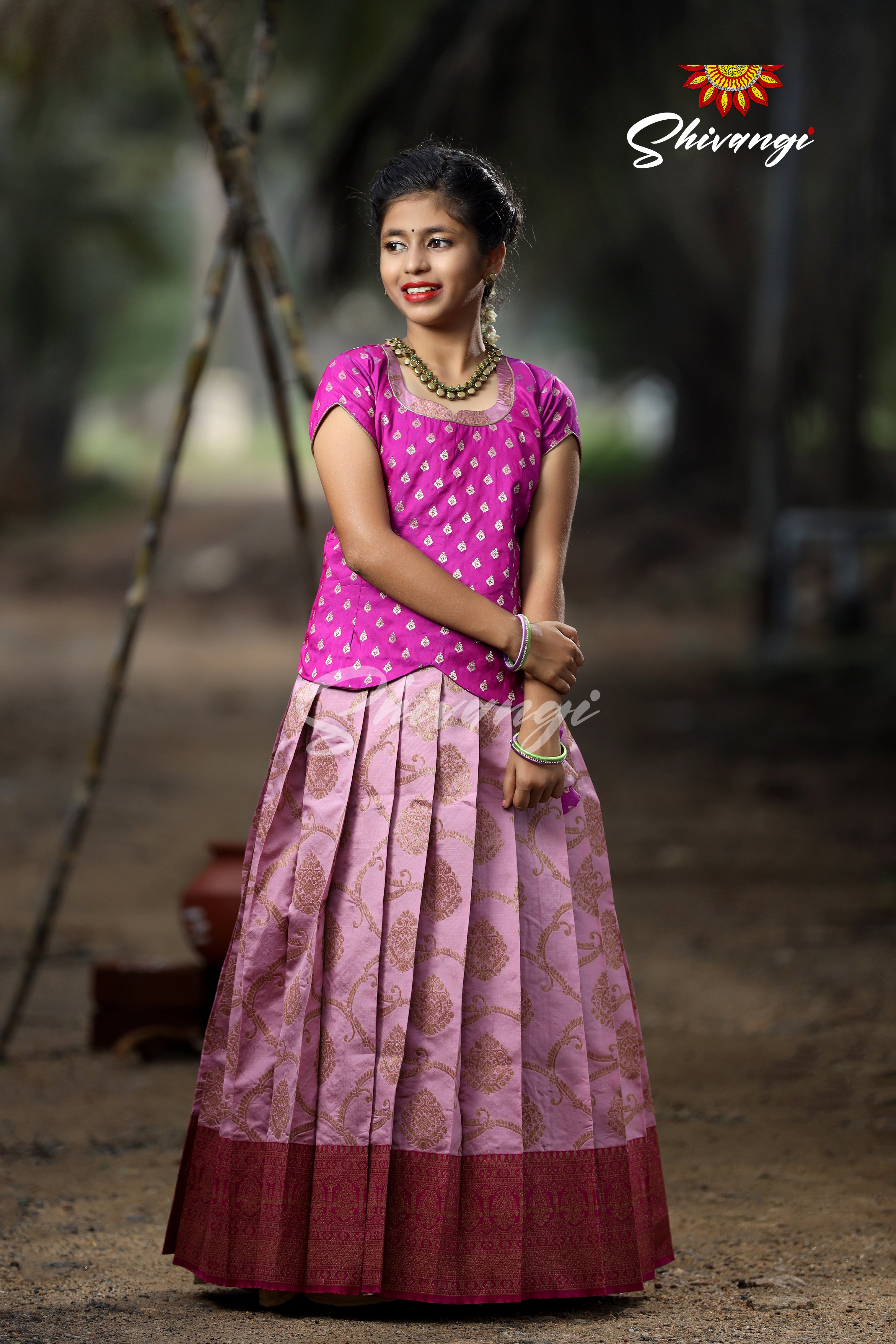 Buy 12 Year Old Girls Pattu Pavadai, Designer Indian Wear Ideas