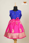 Girls Pink Royal Mango Frock !!!