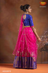 Girls Pink Elephant Border Lehenga !!!